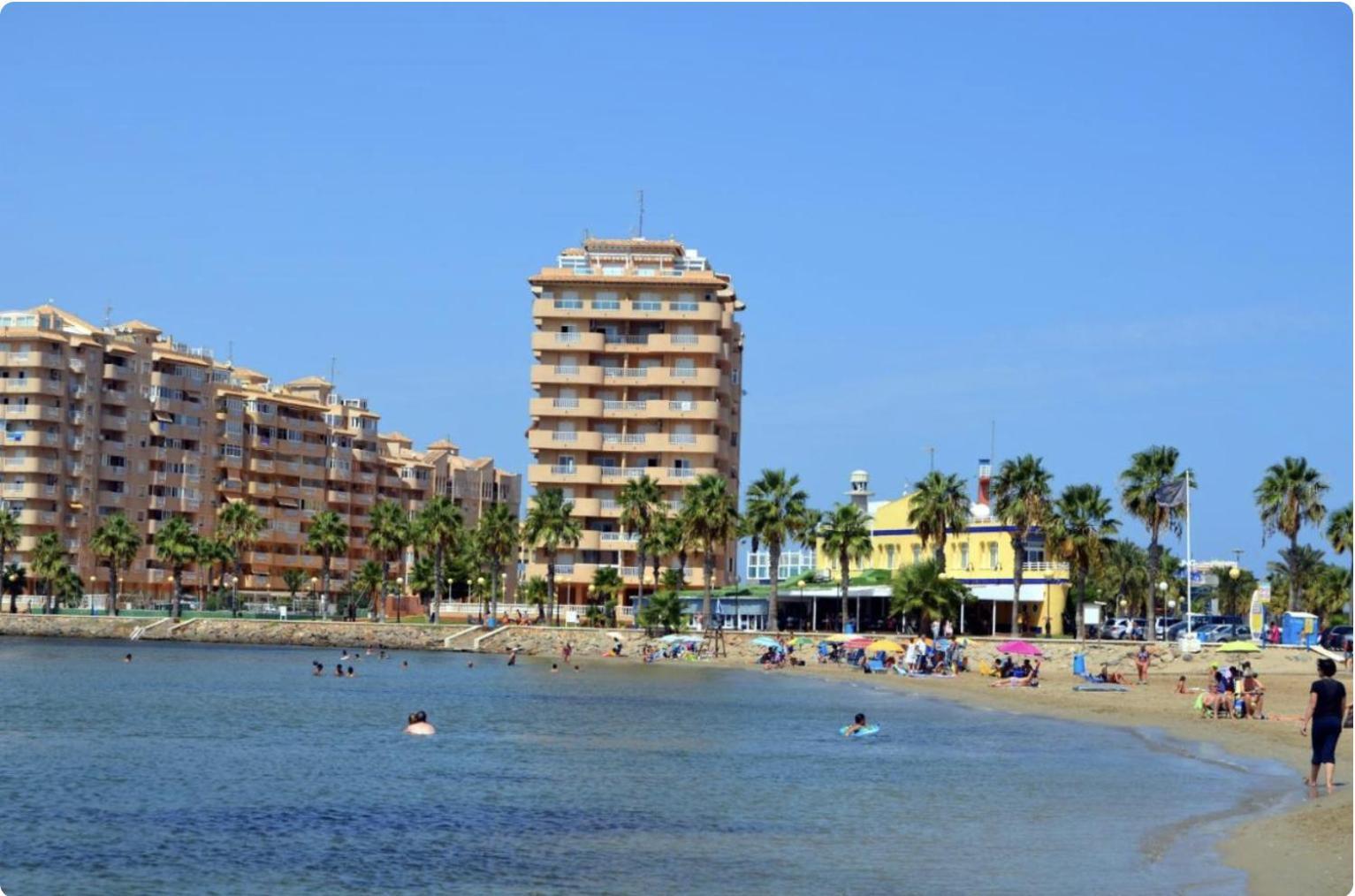 Lmha02 Villas De Frente Marino La Manga Buitenkant foto